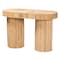 Bali & Pari Iryna Modern Bohemian Natural Rattan Console Table 243-13594-ZORO - alternate 1